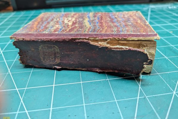 Old book to restore