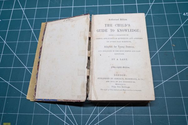 Old book to restore