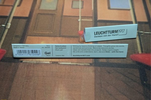 Leuchtturm1917 Drehgriffel gel pen's packaging.