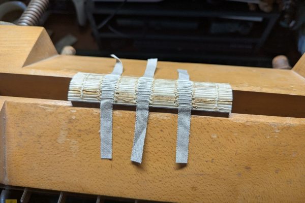 Creating the shoulders for the cover.