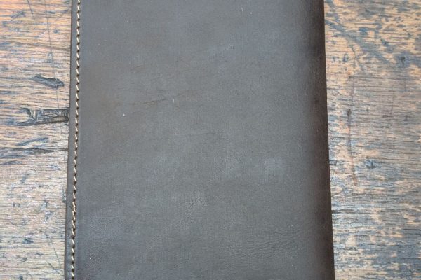 Leather journal cover.