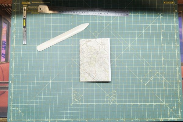 Folded notebook. Now for sewing the spine.